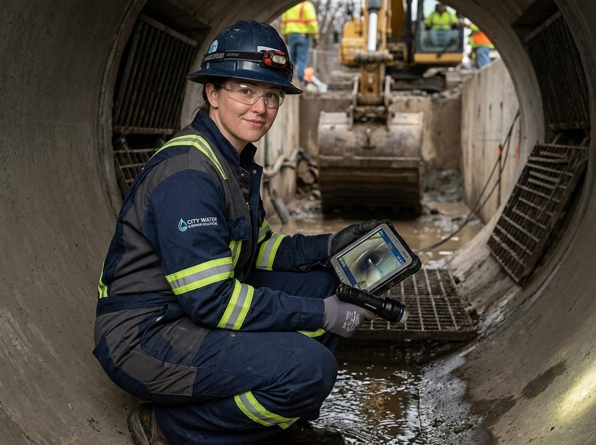 Sewer Line Inspection & Replacement in Spring